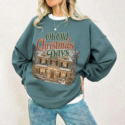 Accient Christmas House - Old Christmas Days - Unisex Tshirt / Hoodie / Sweatshirt