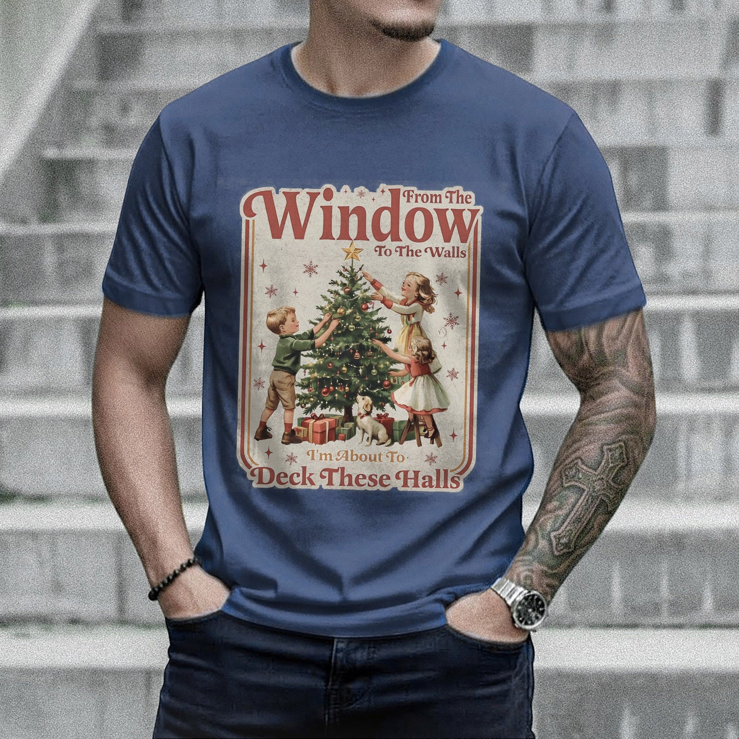 Deck These Halls Christmas Tree Magic Edition - Old Christmas Days - Unisex Tshirt / Hoodie / Sweatshirt