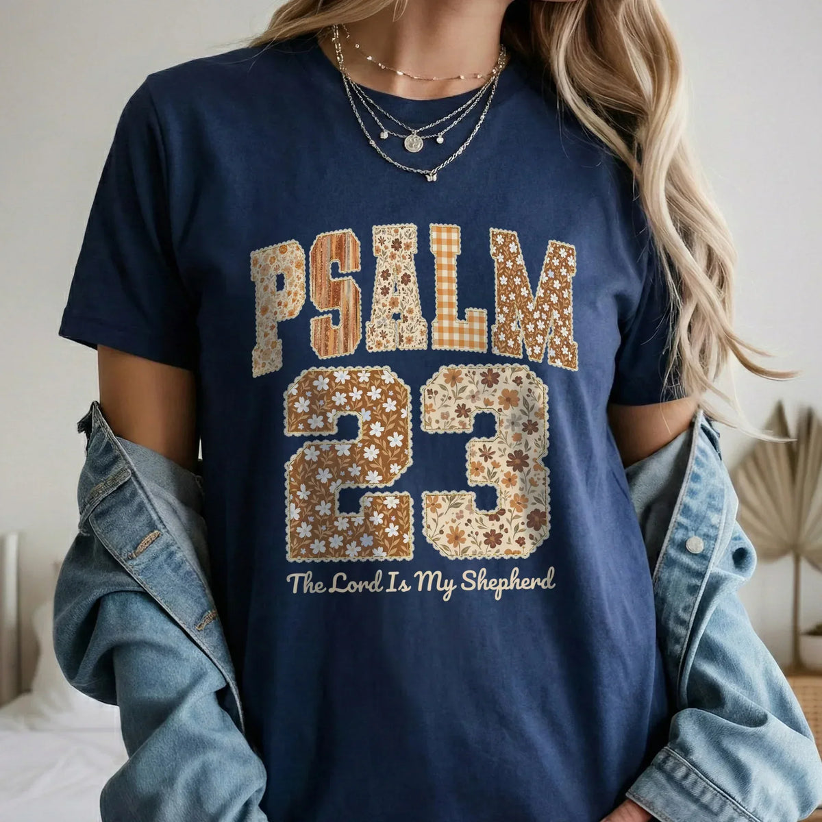 Psalm 23 - Pattern Christian - Unisex Tshirt / Hoodie / Sweatshirt - Faith Guided Life