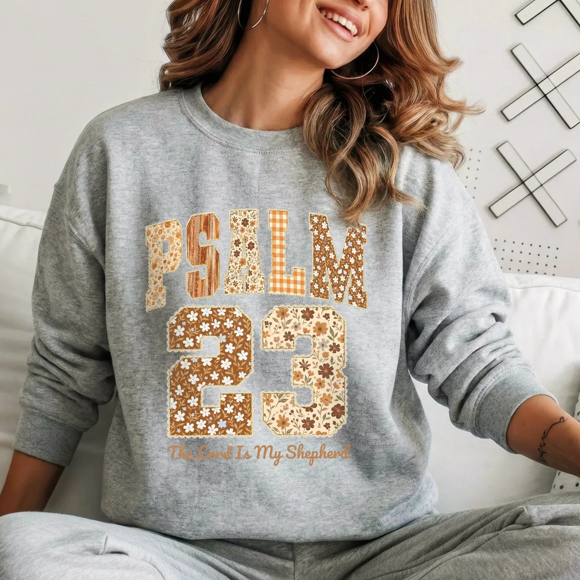 Psalm 23 - Pattern Christian - Unisex Tshirt / Hoodie / Sweatshirt - Faith Guided Life