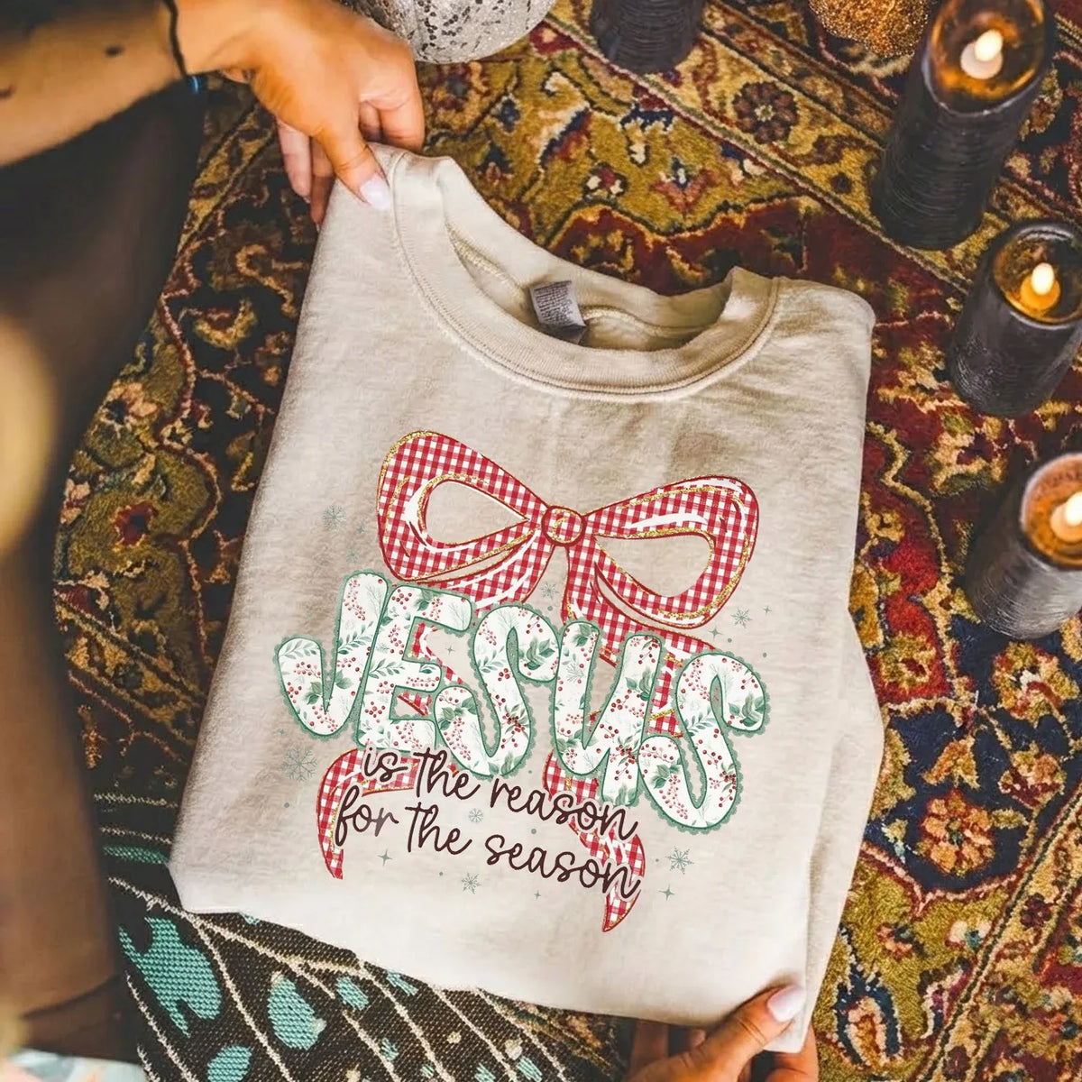 Jesus Is The Reason For A Season - Merry Christmas - Unisex Tshirt / Hoodie / Sweatshirt - Faith Guided Life