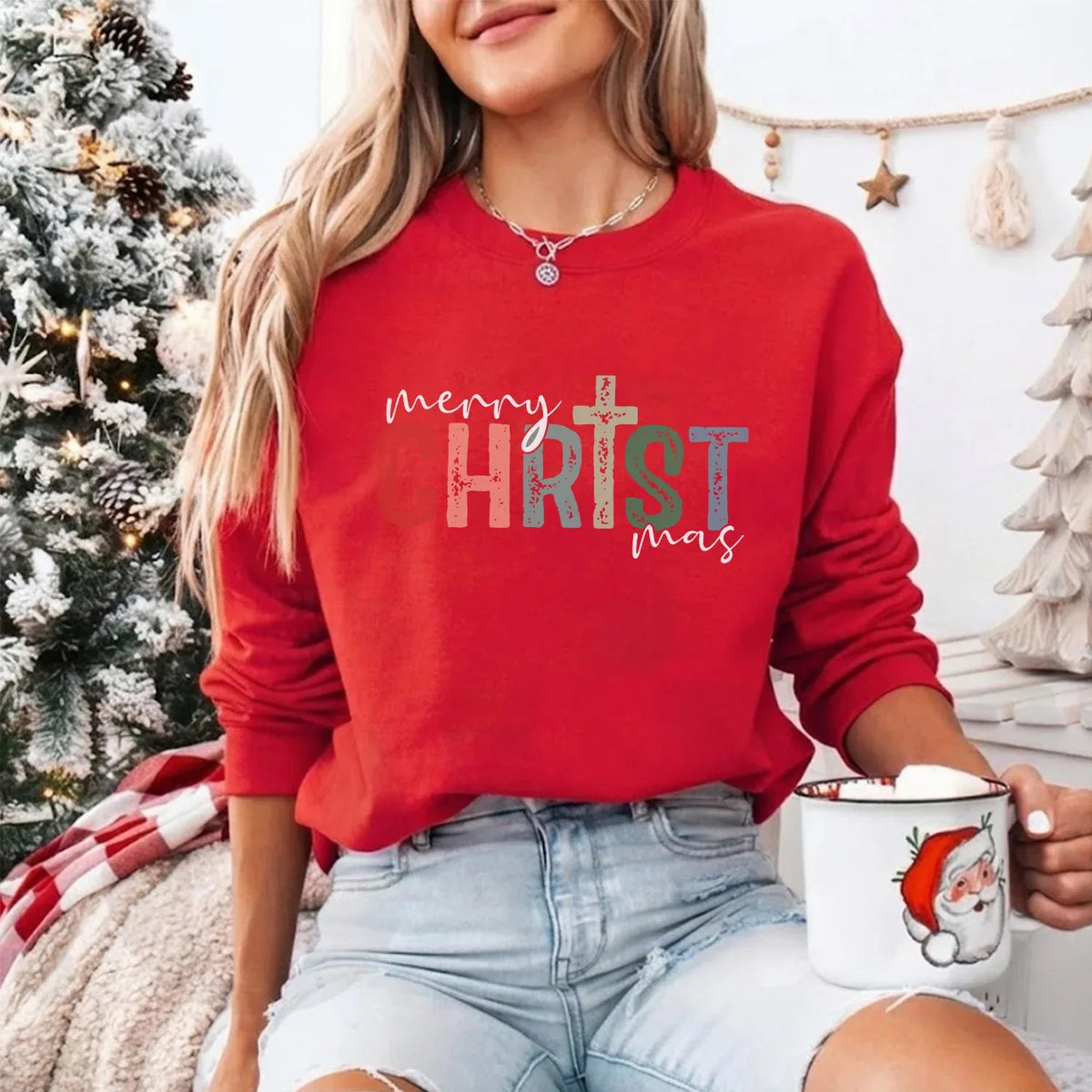 Faithful Christmas - Merry Christmas - Unisex Tshirt / Hoodie / Sweatshirt - Faith Guided Life