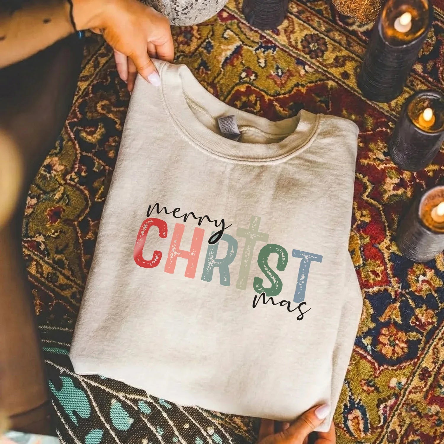 Faithful Christmas - Merry Christmas - Unisex Tshirt / Hoodie / Sweatshirt - Faith Guided Life