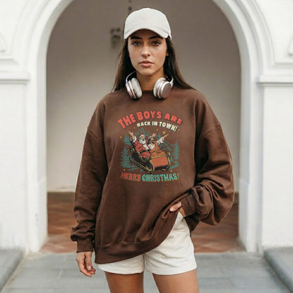 The Boys Are Back in Town - Merry Christmas - Unisex Tshirt / Hoodie / Sweatshirt