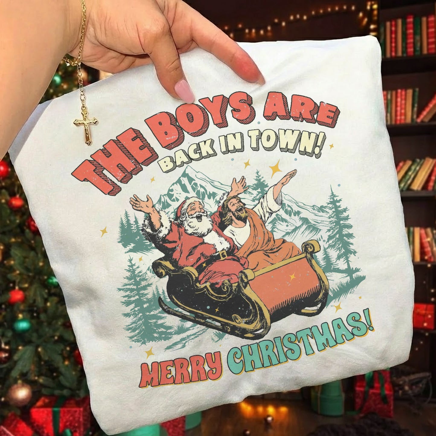 The Boys Are Back in Town - Merry Christmas - Unisex Tshirt / Hoodie / Sweatshirt