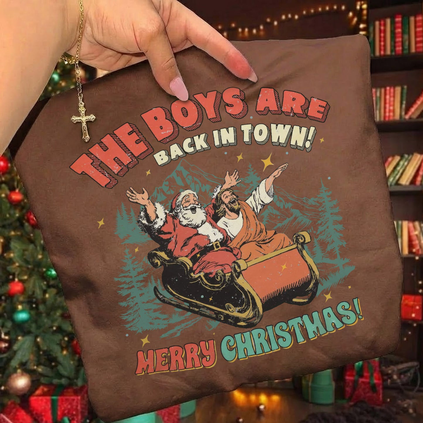 The Boys Are Back in Town - Merry Christmas - Unisex Tshirt / Hoodie / Sweatshirt