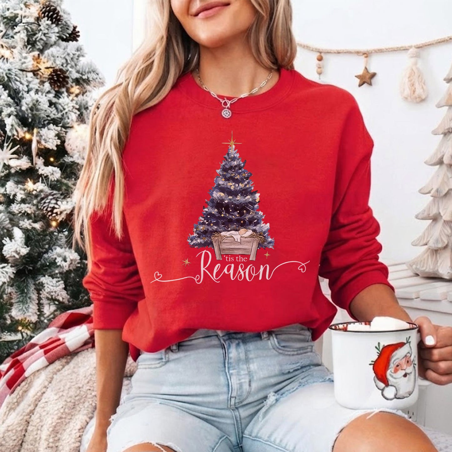 Greatest Gift of all - Merry Christmas - Unisex Tshirt / Hoodie / Sweatshirt