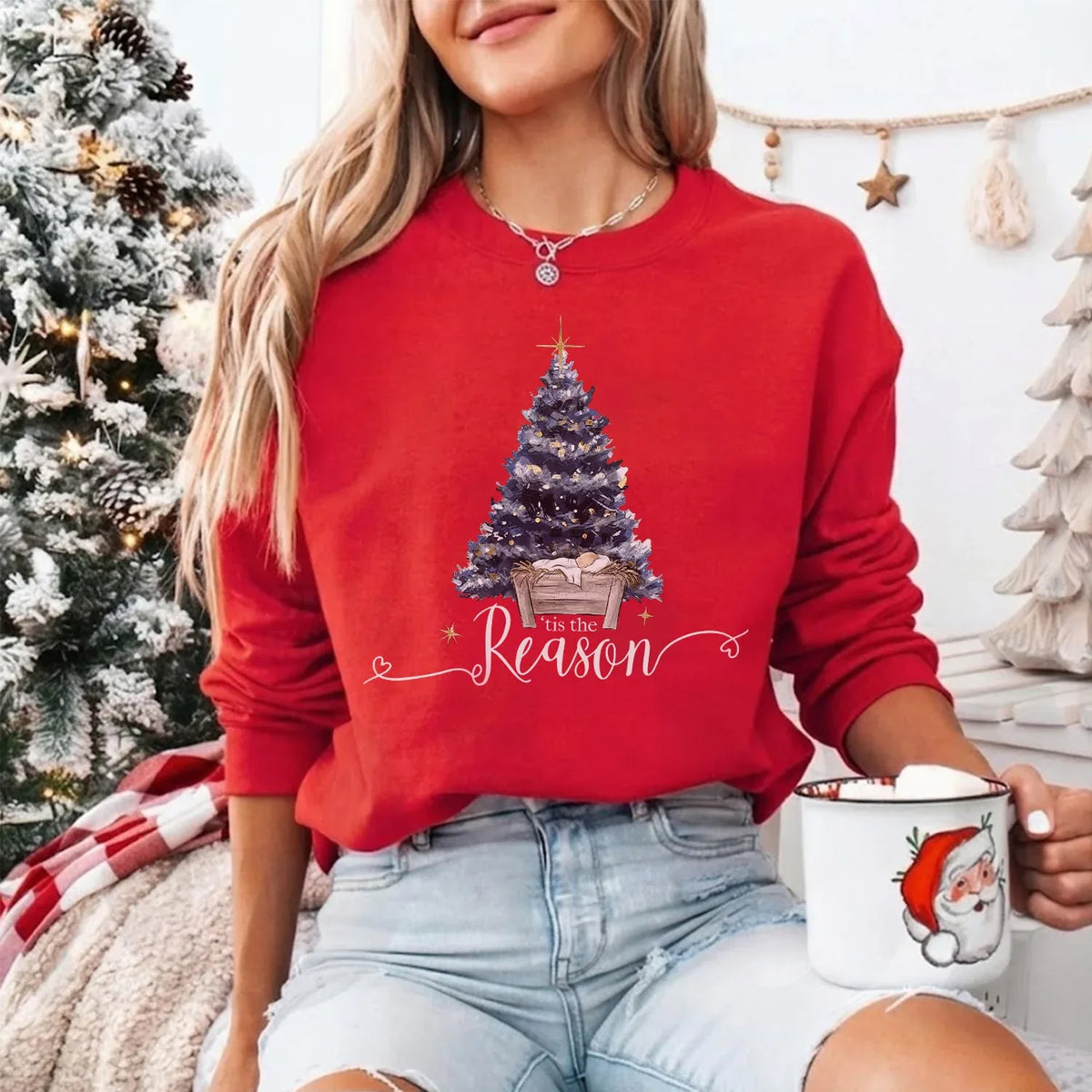 Greatest Gift of all - Merry Christmas - Unisex Tshirt / Hoodie / Sweatshirt - Faith Guided Life