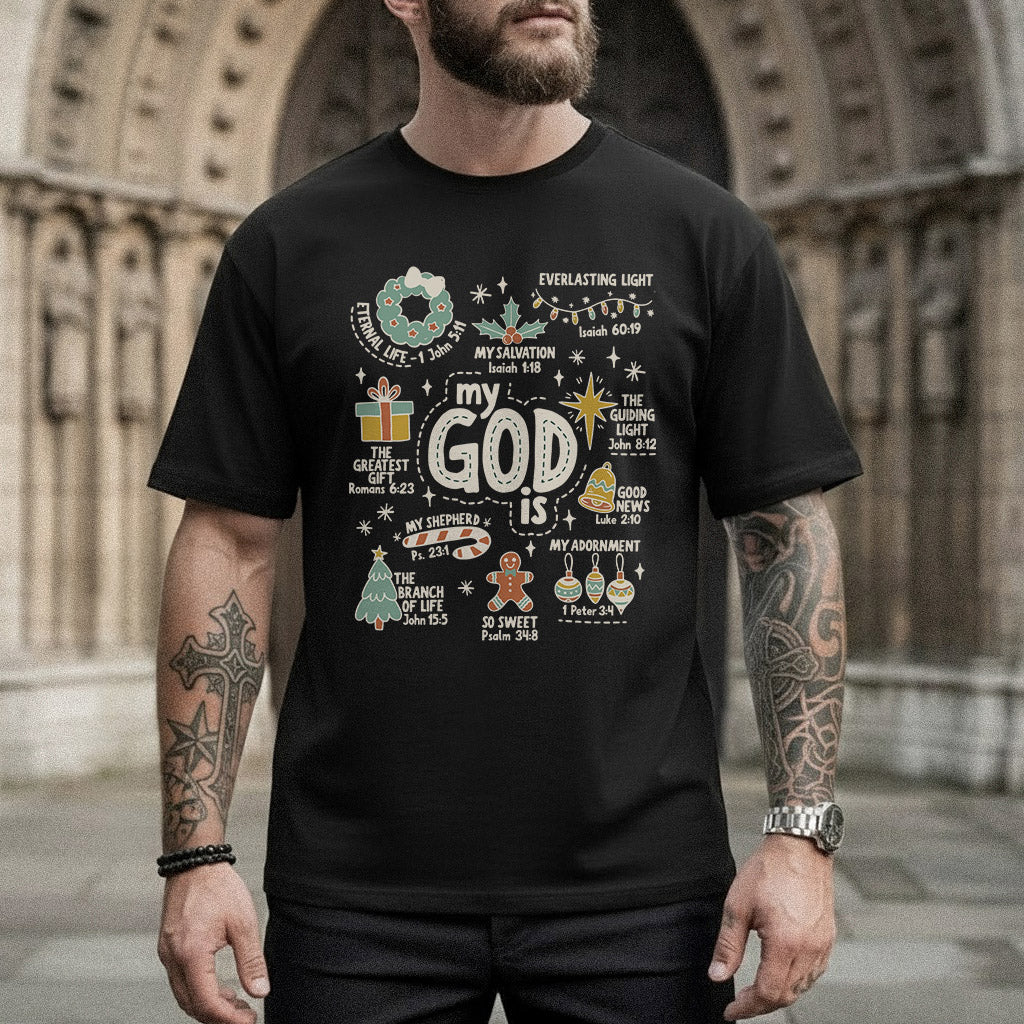 My God is - Christian Doodle - Unisex Tshirt / Hoodie / Sweatshirt
