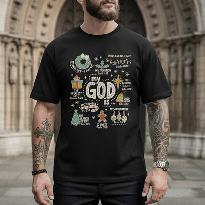 My God is - Christian Doodle - Unisex Tshirt / Hoodie / Sweatshirt
