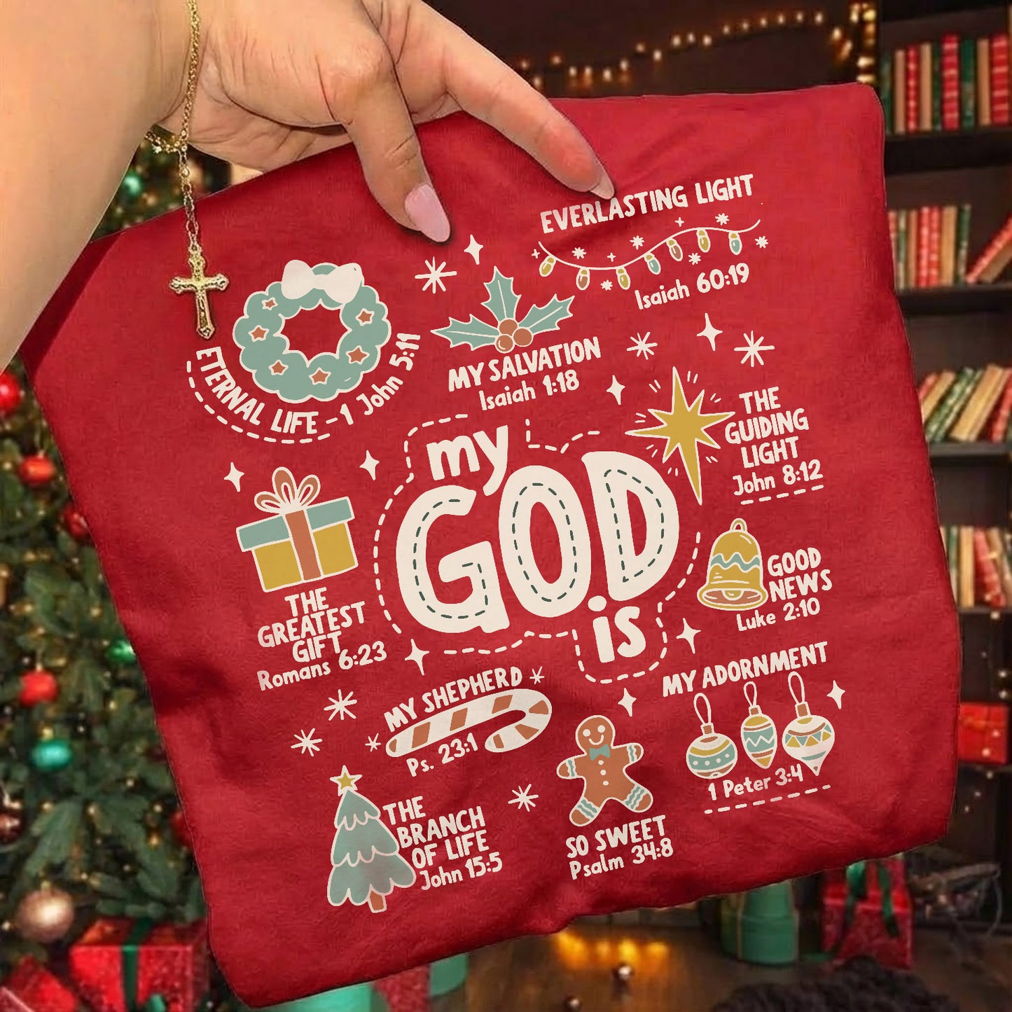 My God is - Christian Doodle - Unisex Tshirt / Hoodie / Sweatshirt