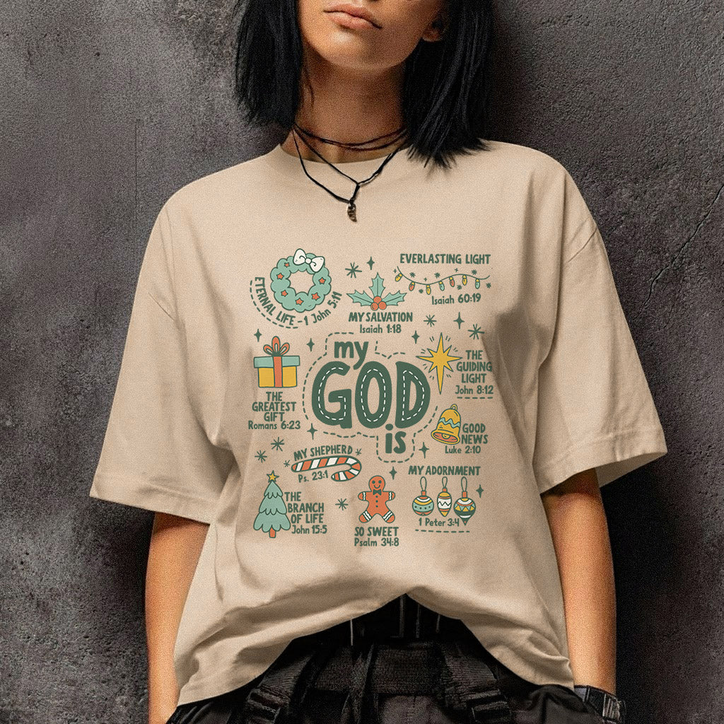 My God is - Christian Doodle - Unisex Tshirt / Hoodie / Sweatshirt