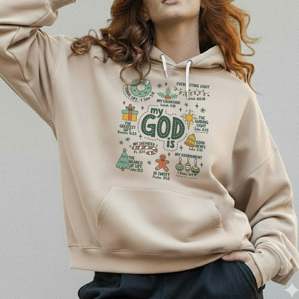 My God is - Christian Doodle - Unisex Tshirt / Hoodie / Sweatshirt