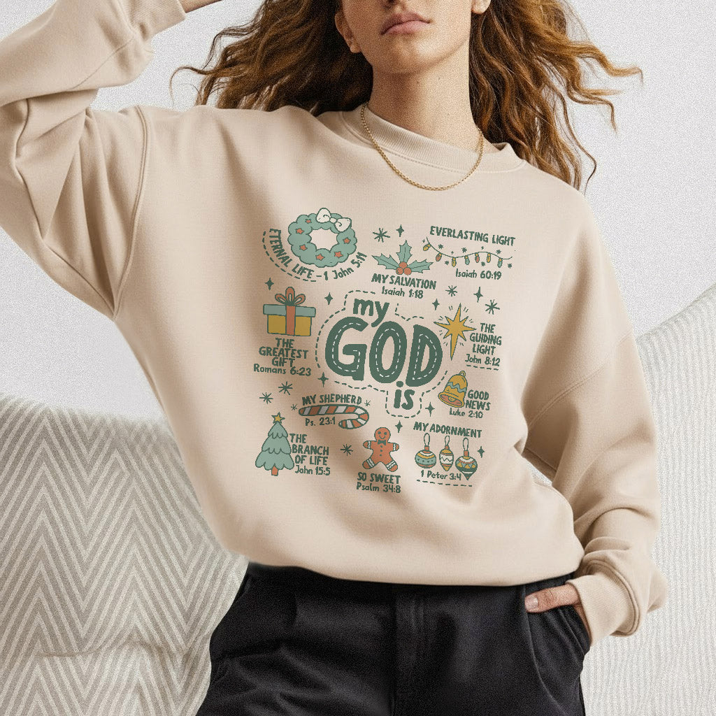 My God is - Christian Doodle - Unisex Tshirt / Hoodie / Sweatshirt