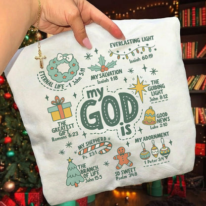 My God is - Christian Doodle - Unisex Tshirt / Hoodie / Sweatshirt