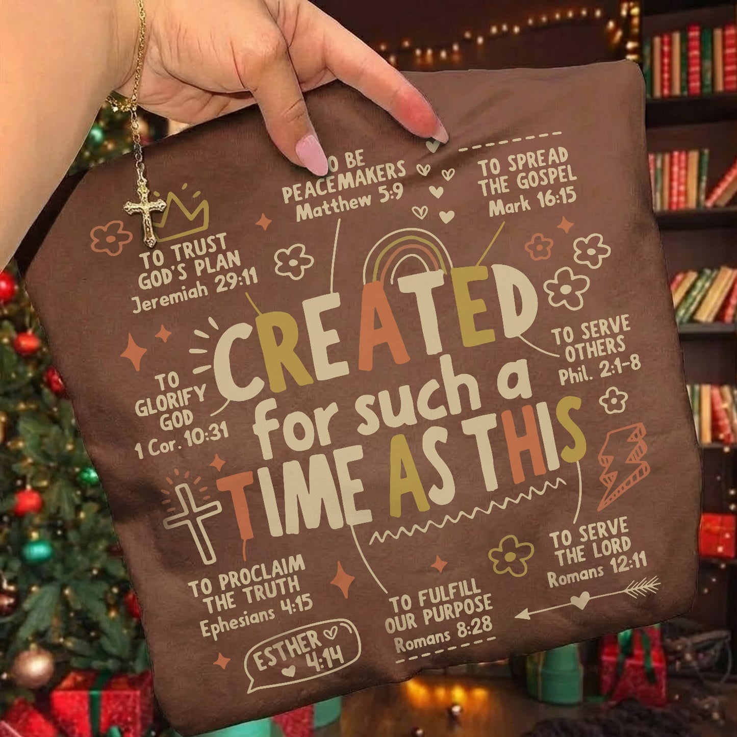 Created For Such a Time as This - Christian Doodle - Unisex Tshirt / Hoodie / Sweatshirt