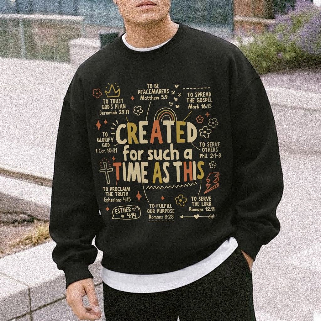 Created For Such a Time as This - Christian Doodle - Unisex Tshirt / Hoodie / Sweatshirt
