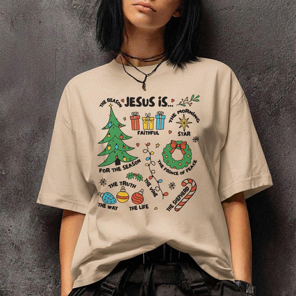 Jesus is The Reason - Christian Doodle - Unisex Tshirt / Hoodie / Sweatshirt - Faith Guided Life