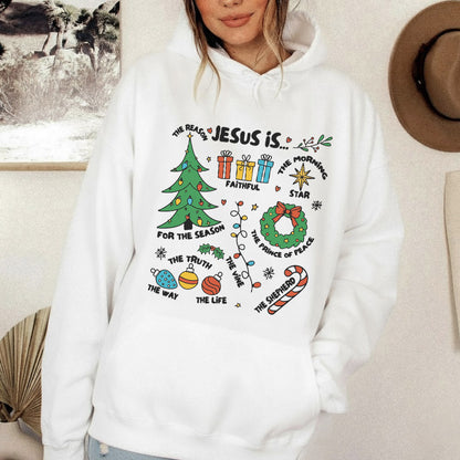 Jesus is The Reason - Christian Doodle - Unisex Tshirt / Hoodie / Sweatshirt