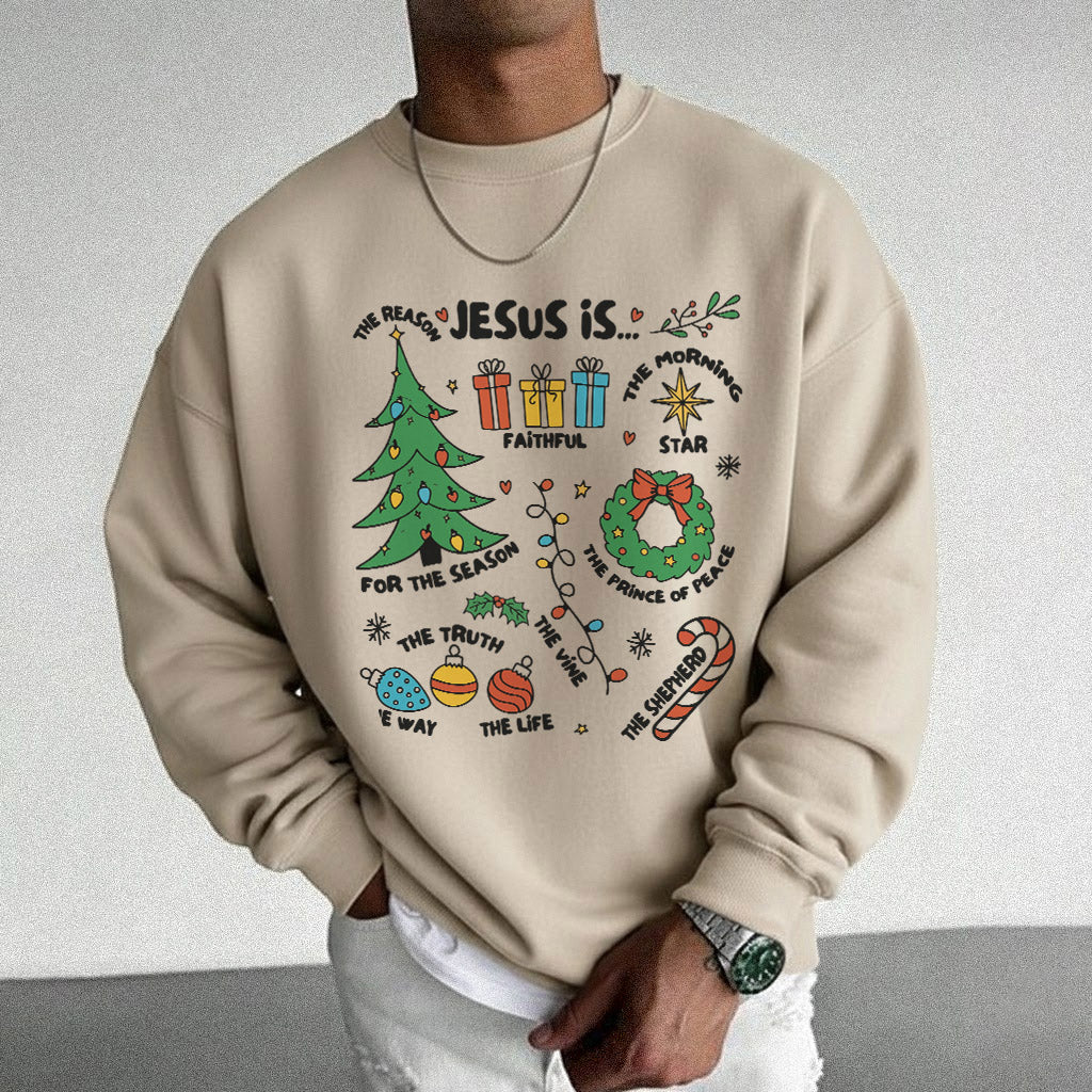 Jesus is The Reason - Christian Doodle - Unisex Tshirt / Hoodie / Sweatshirt