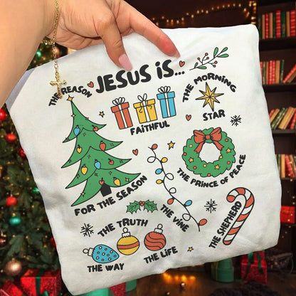 Jesus is The Reason - Christian Doodle - Unisex Tshirt / Hoodie / Sweatshirt