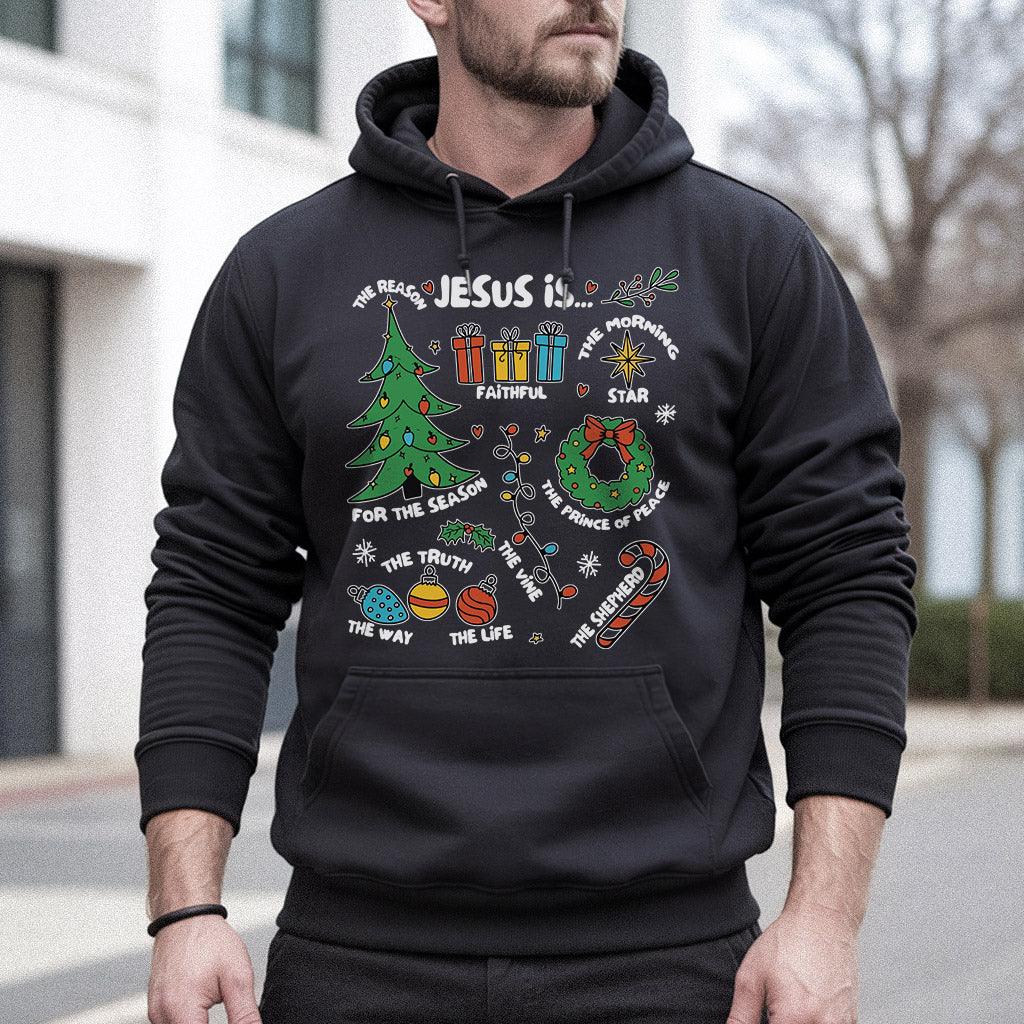 Jesus is The Reason - Christian Doodle - Unisex Tshirt / Hoodie / Sweatshirt - Faith Guided Life