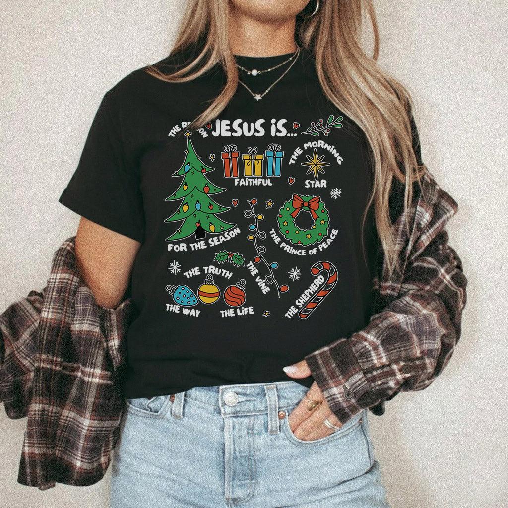 Jesus is The Reason - Christian Doodle - Unisex Tshirt / Hoodie / Sweatshirt - Faith Guided Life