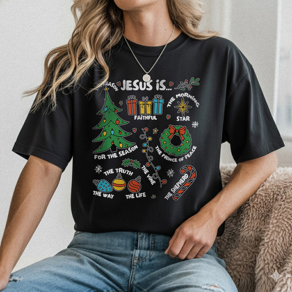 Jesus is The Reason - Christian Doodle - Unisex Tshirt / Hoodie / Sweatshirt