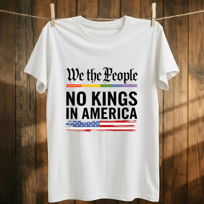 We the People – American Heritage No Kings T-Shirt