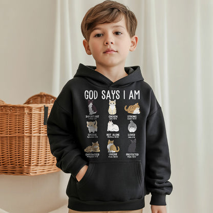 Faith Over Fear - God Say I Am – Kid & Unisex Tshirt / Hoodie / Sweatshirt