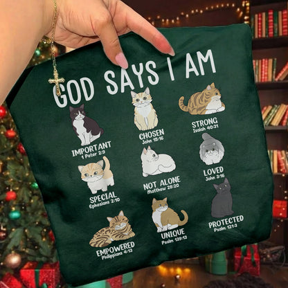 Faith Over Fear - God Say I Am – Kid & Unisex Tshirt / Hoodie / Sweatshirt