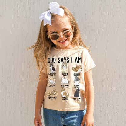 Faith Over Fear - God Say I Am – Kid & Unisex Tshirt / Hoodie / Sweatshirt