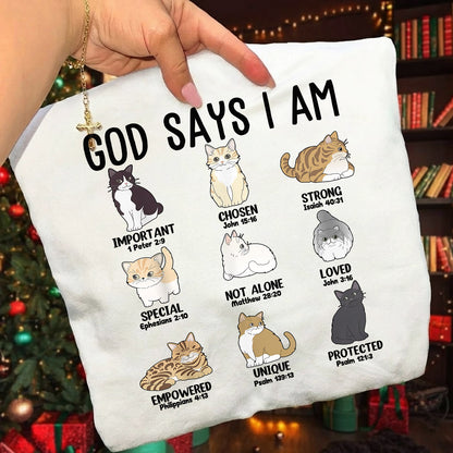 Faith Over Fear - God Say I Am – Kid & Unisex Tshirt / Hoodie / Sweatshirt