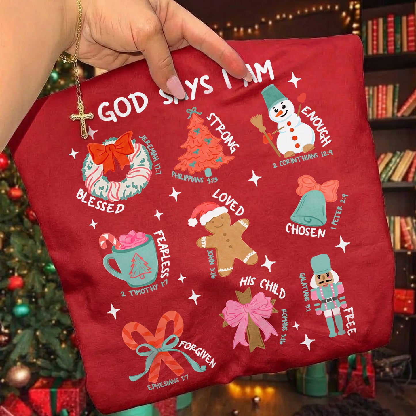 Loved & Chosen - God Say I Am – Kid & Unisex Tshirt / Hoodie / Sweatshirt