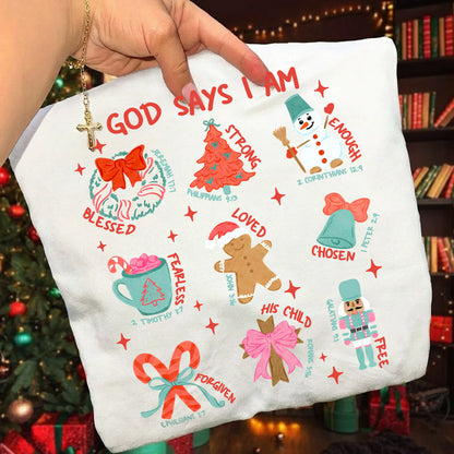 Loved & Chosen - God Say I Am – Kid & Unisex Tshirt / Hoodie / Sweatshirt