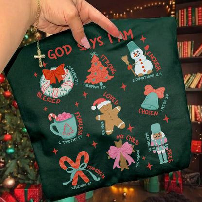 Loved & Chosen - God Say I Am – Kid & Unisex Tshirt / Hoodie / Sweatshirt