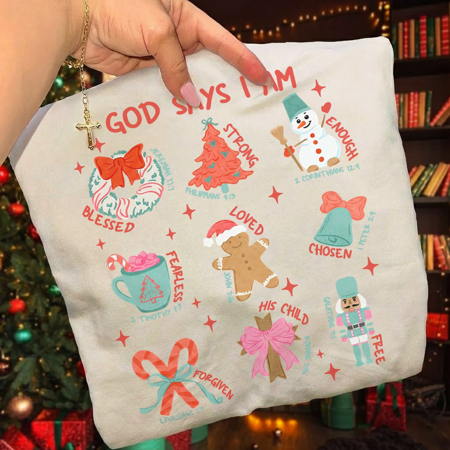 Loved & Chosen - God Say I Am – Kid & Unisex Tshirt / Hoodie / Sweatshirt