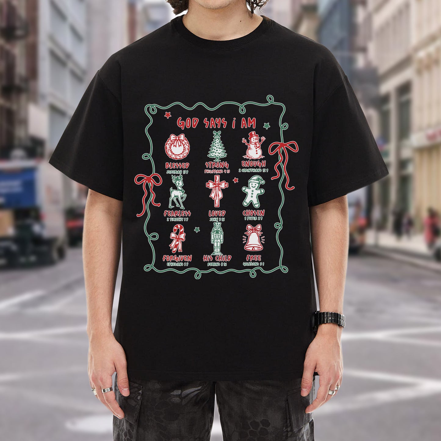 Holy Joy- God Say I Am – Kid & Unisex Tshirt / Hoodie / Sweatshirt