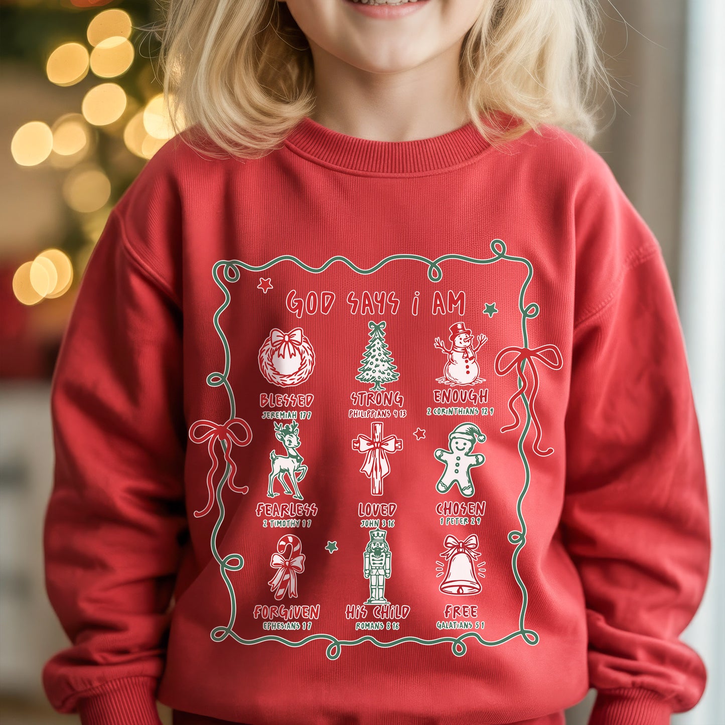 Holy Joy- God Say I Am – Kid & Unisex Tshirt / Hoodie / Sweatshirt