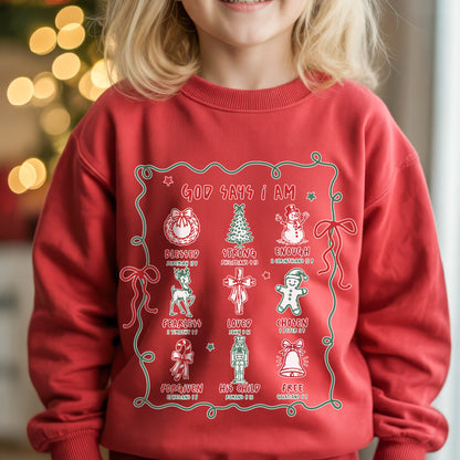 Holy Joy- God Say I Am – Kid & Unisex Tshirt / Hoodie / Sweatshirt