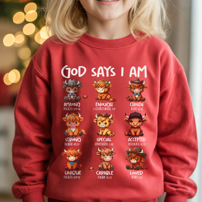 Made With Love - God Say I Am – Kid & Unisex Tshirt / Hoodie / Sweatshirt