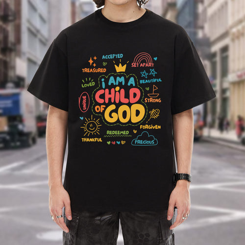 God’s Beloved Child - God Say I Am – Kid & Unisex Tshirt / Hoodie / Sweatshirt