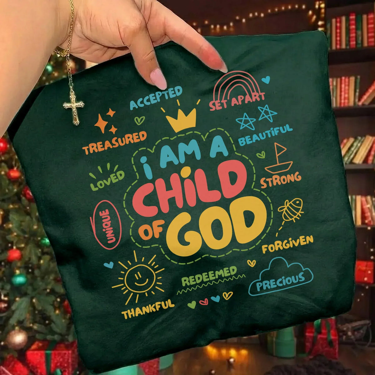 [COMFORT T-SHIRT]God’s Beloved Child – God Say I Am - Faith Guided Life