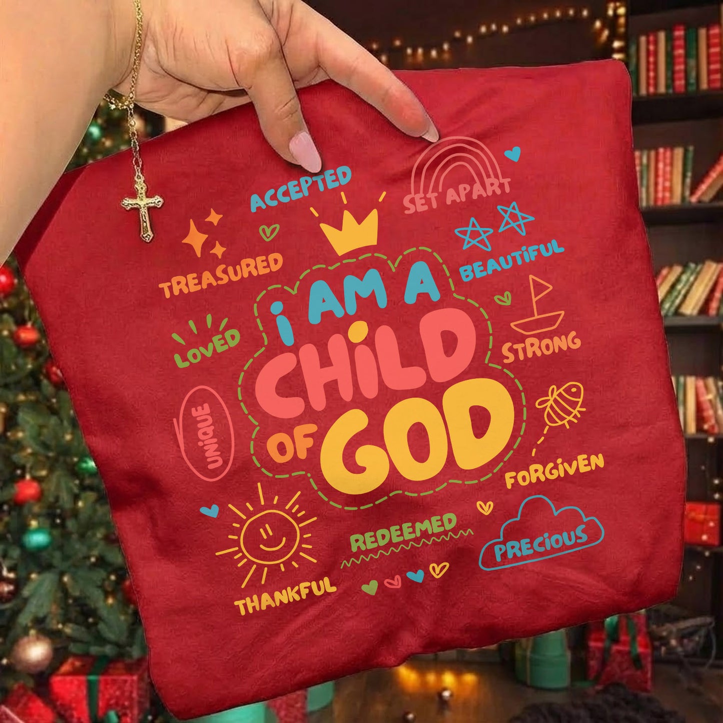 God’s Beloved Child - God Say I Am – Kid & Unisex Tshirt / Hoodie / Sweatshirt