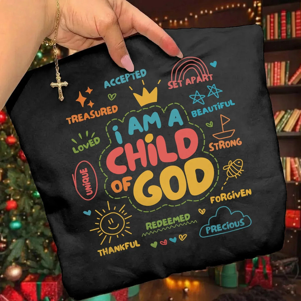 [COMFORT T-SHIRT]God’s Beloved Child – God Say I Am - Faith Guided Life