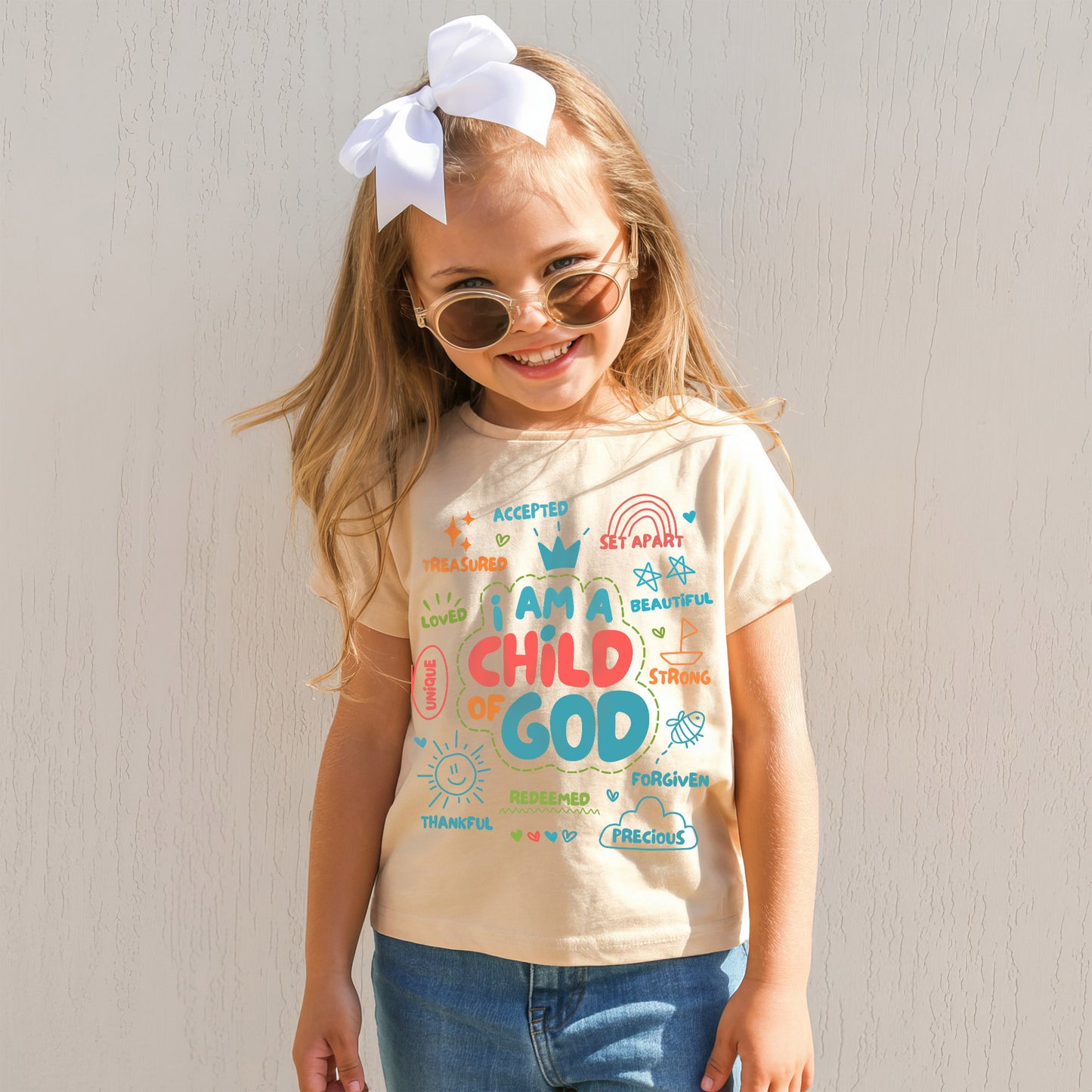God’s Beloved Child - God Say I Am – Kid & Unisex Tshirt / Hoodie / Sweatshirt