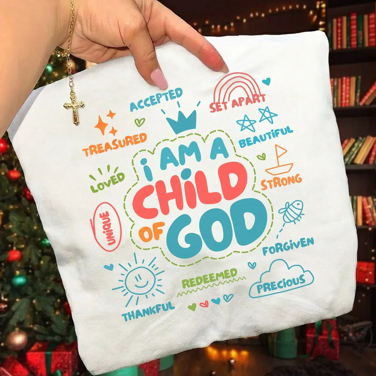 [COMFORT T-SHIRT]God’s Beloved Child – God Say I Am - Faith Guided Life