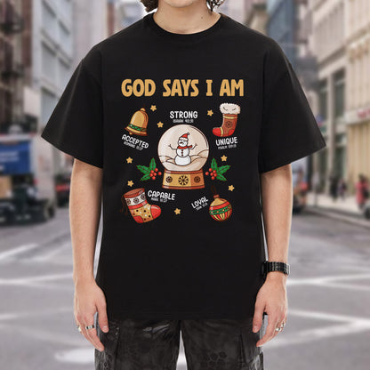 Christmas Holiday - God Say I Am – Kid & Unisex Tshirt / Hoodie / Sweatshirt