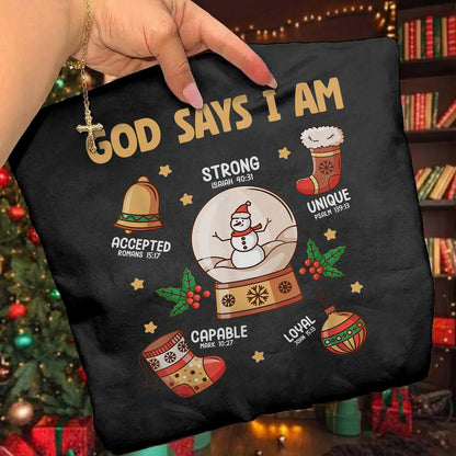 Christmas Holiday - God Say I Am – Kid & Unisex Tshirt / Hoodie / Sweatshirt