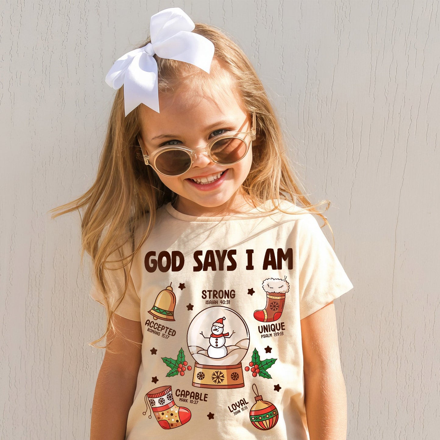Christmas Holiday - God Say I Am – Kid & Unisex Tshirt / Hoodie / Sweatshirt